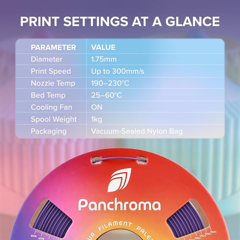 polymaker Panchroma Matte PLA Filament, Matte Lotus Pink 1.75mm 1kg 3D Printing Filament, Formerly Polyterra Matte 3D Printer PLA Filament, Fit Most FDM 3D Printers, 1kg Spool (2.2lbs) - Image 4